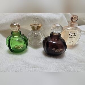 Christian Dior Mini Perfume Bottle Set